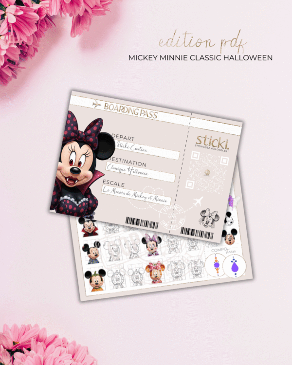 Planche - Mickey & Co - Classique - CO. HALLOWEEN
