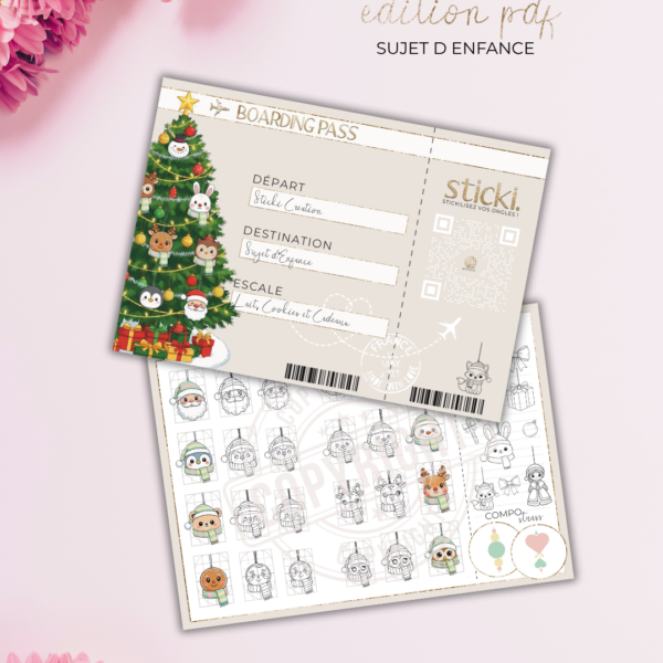 Planche - SUJET D'ENFANCE- Co.NOEL