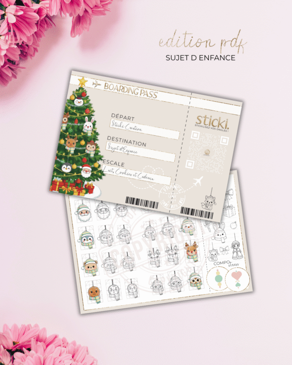 Planche - SUJET D'ENFANCE- Co.NOEL