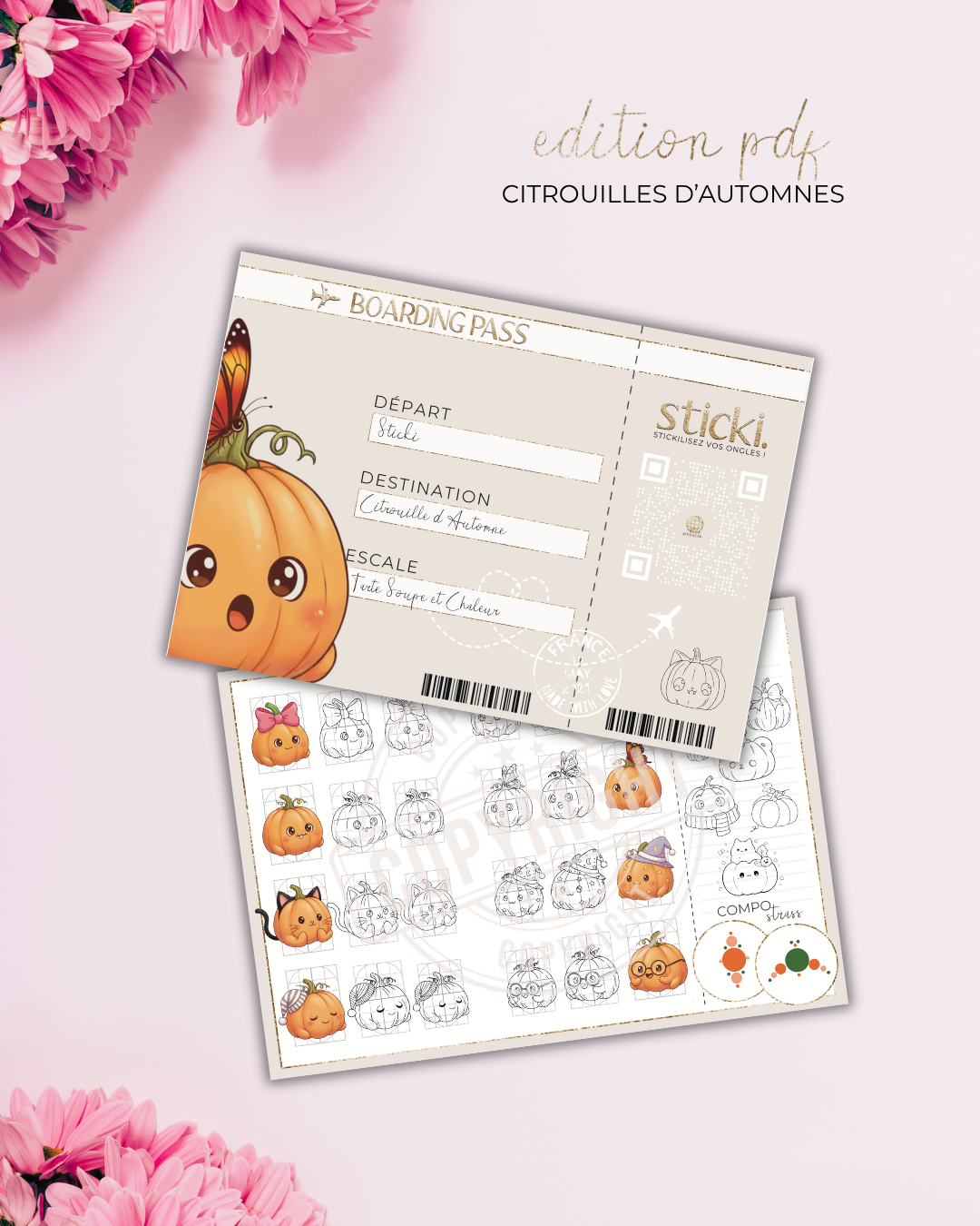 Planche - MONDE DE CITROUILLES - Co.AUTOMNE