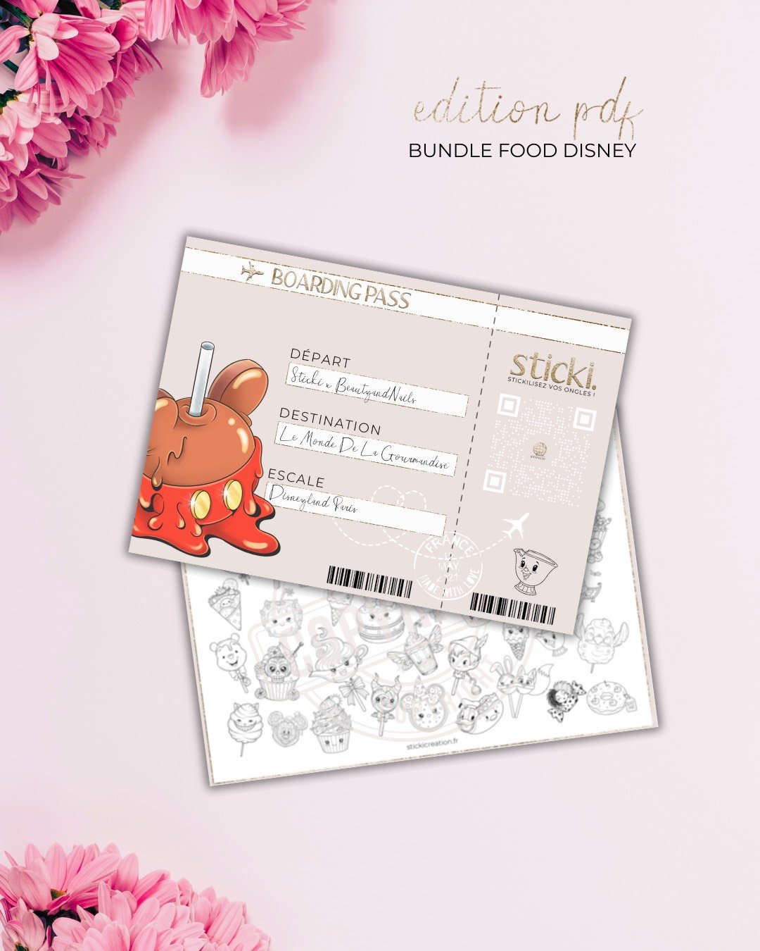 Planche - Bundle Food Disney