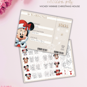 Planche - Mickey Minnie Christmas House - Co.NOEL