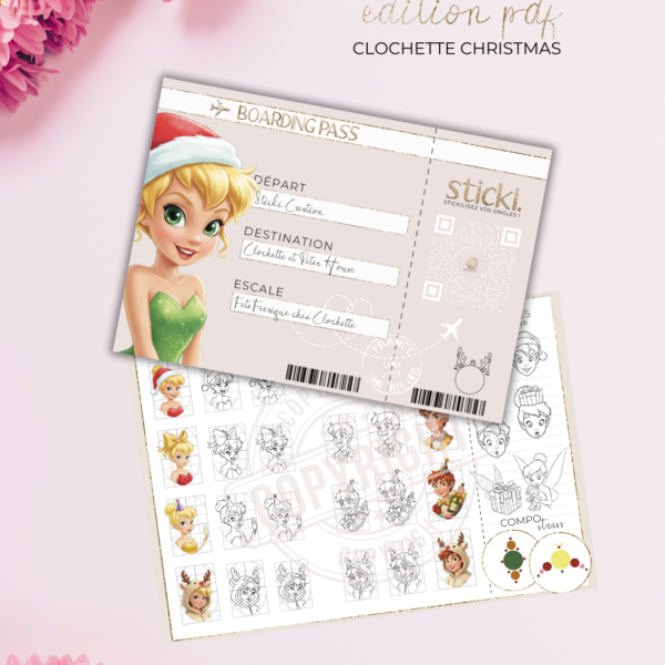 Planche - Clochette Christmas - Co.NOEL