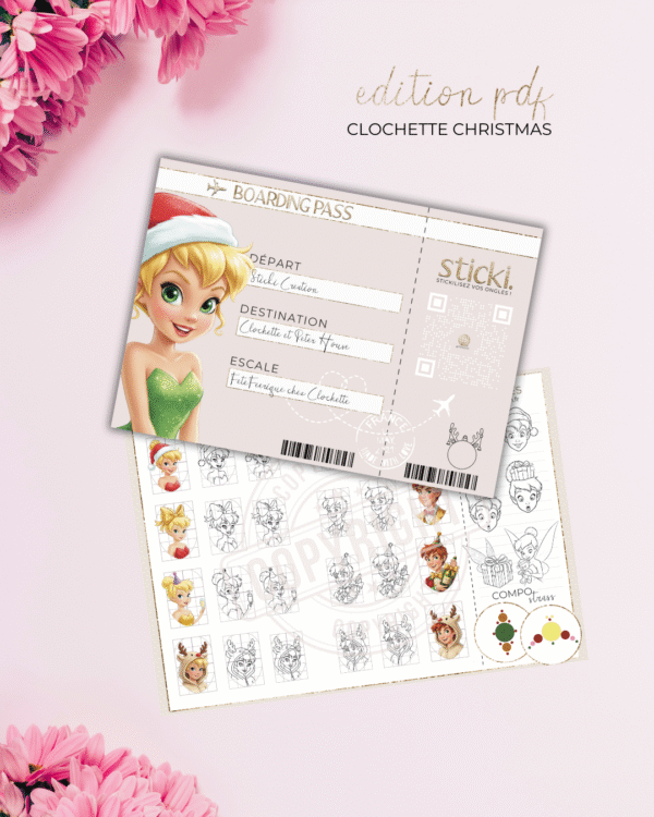 Planche - Clochette Christmas - Co.NOEL