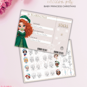 Planche - Baby Princess Christmas - Co.NOEL