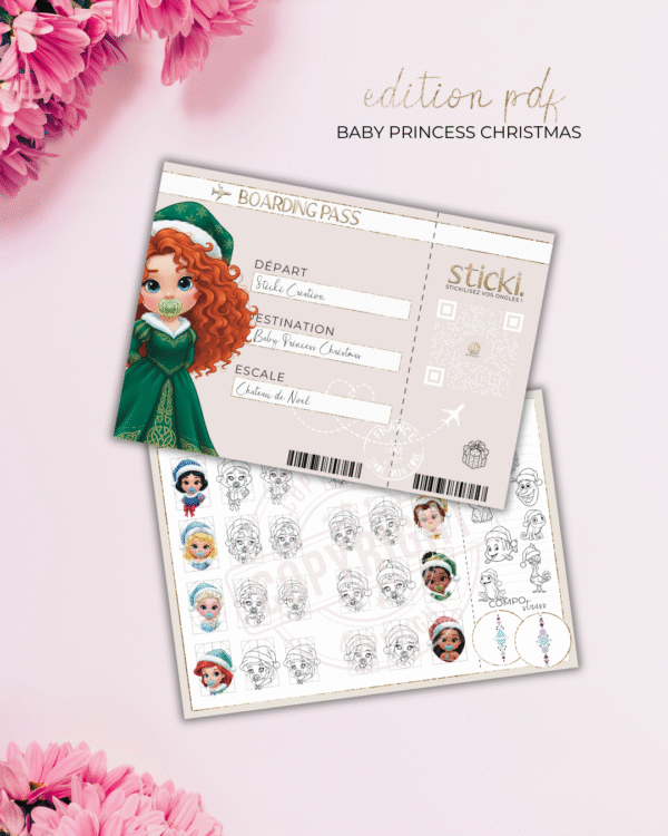 Planche - Baby Princess Christmas - Co.NOEL