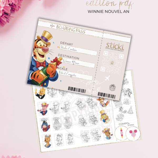 Planche - Winnie & Co Nouvel An - Co.NOEL