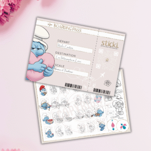 Planche - Les Schtroumpfs - CO.Saint Valentin