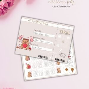 Planche - Les Capybaras - CO.Saint Valentin