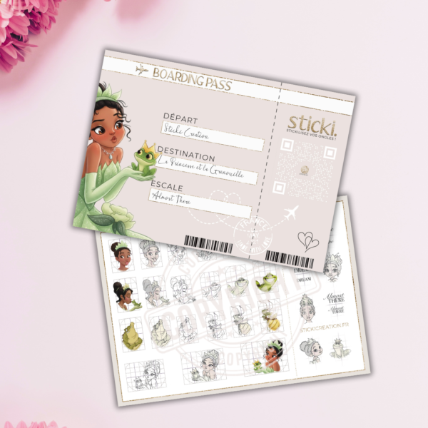 Planche - La Princesse & la Grenouille