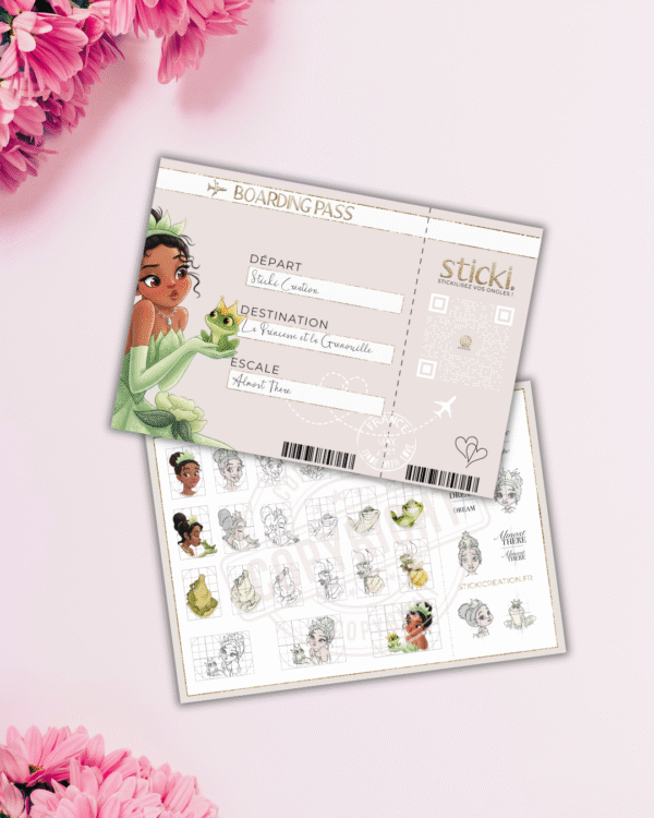 Planche - La Princesse & la Grenouille