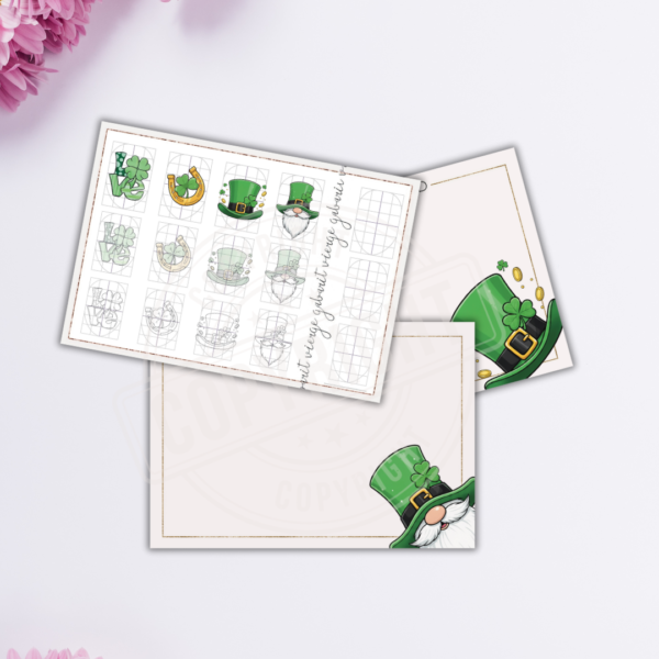 STICKI'S MINI CARD - ST Patrick