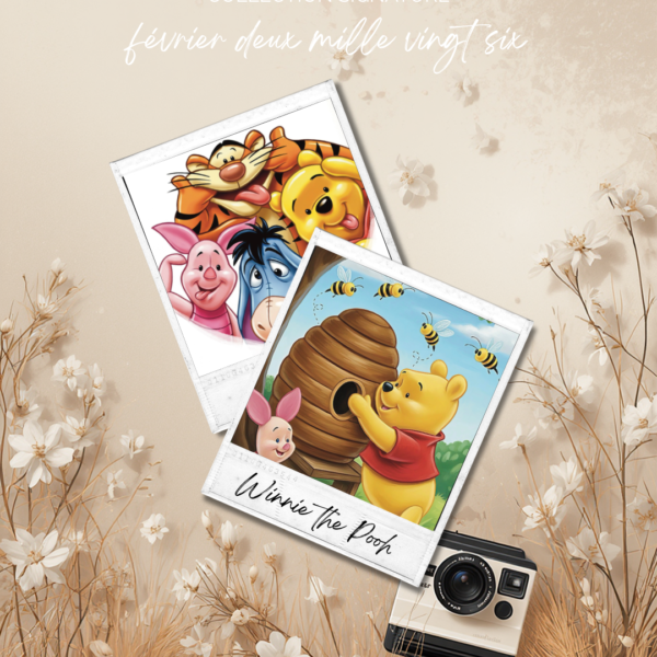 STICKER CARD -Winnie et ses Amis – La collection Signature Février 2026