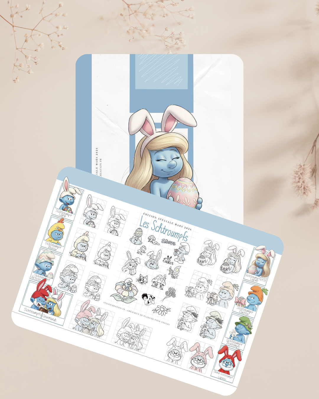 Les Schtroumpfs Pâques - MARS 2026