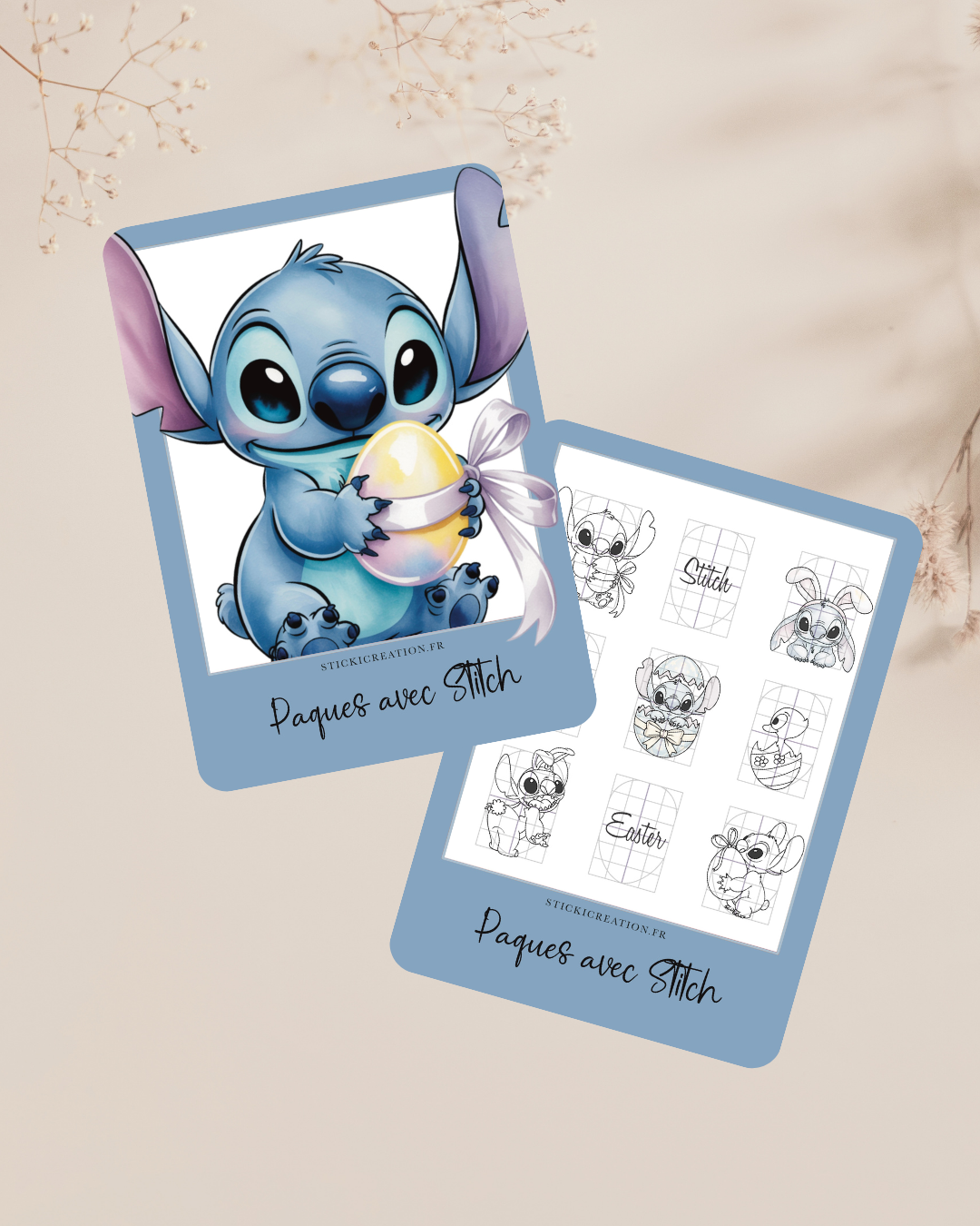 Stitch Pâques - MARS 2026