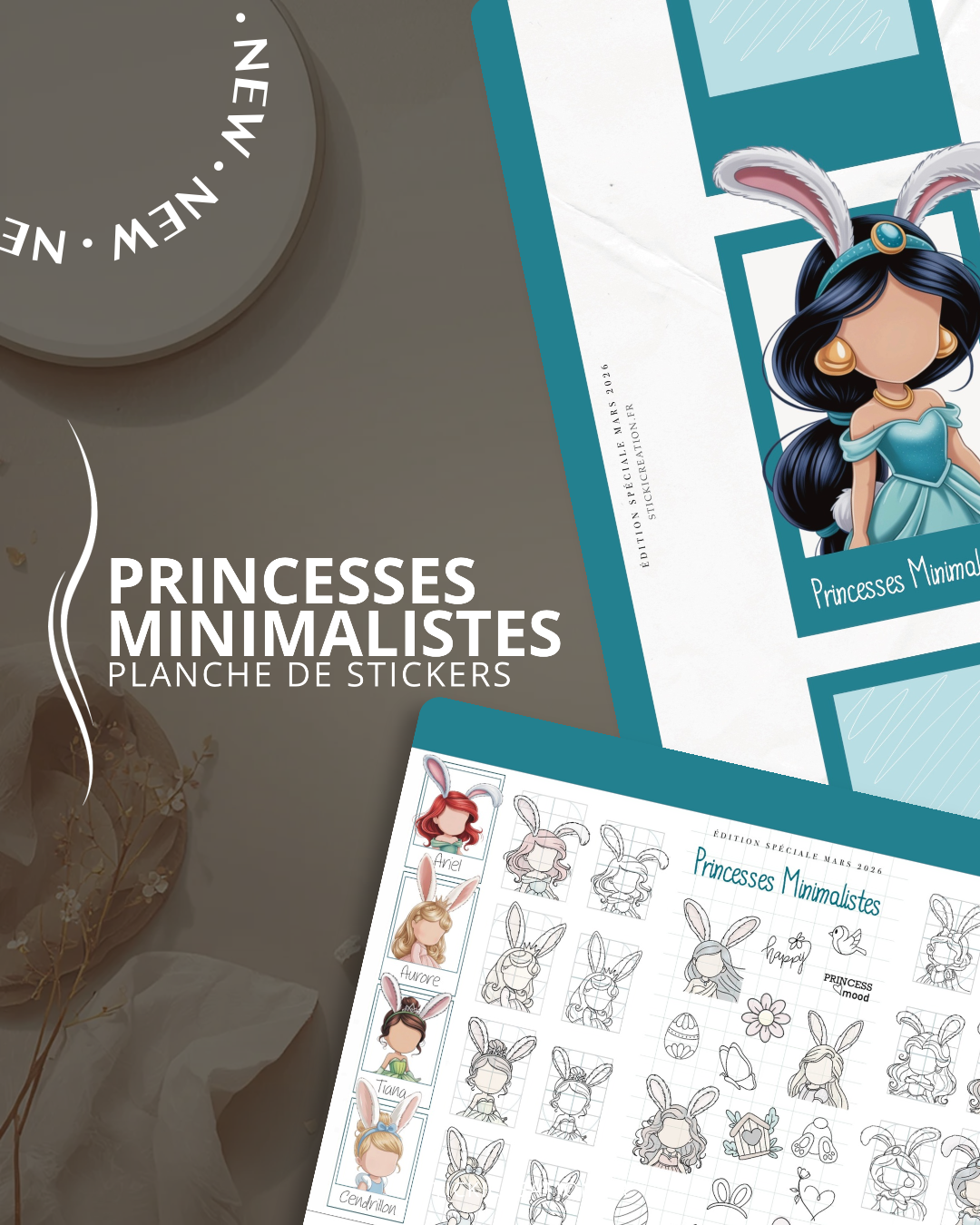 Princesses minimalistes - MARS 2026