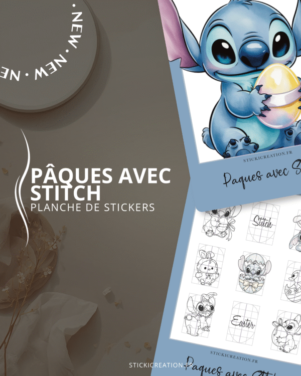 Stitch Pâques - MARS 2026