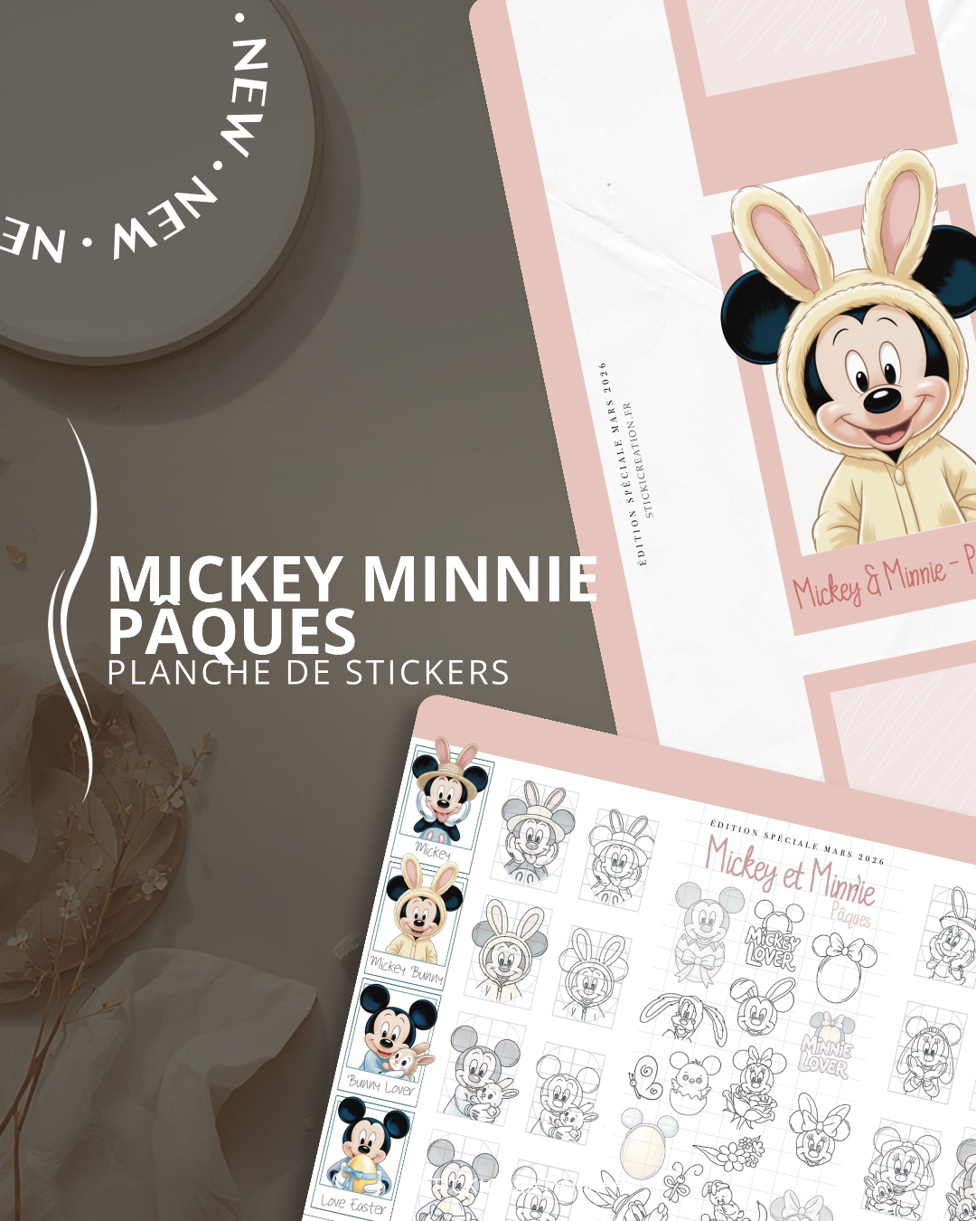 Mickey Pâques - MARS 2026