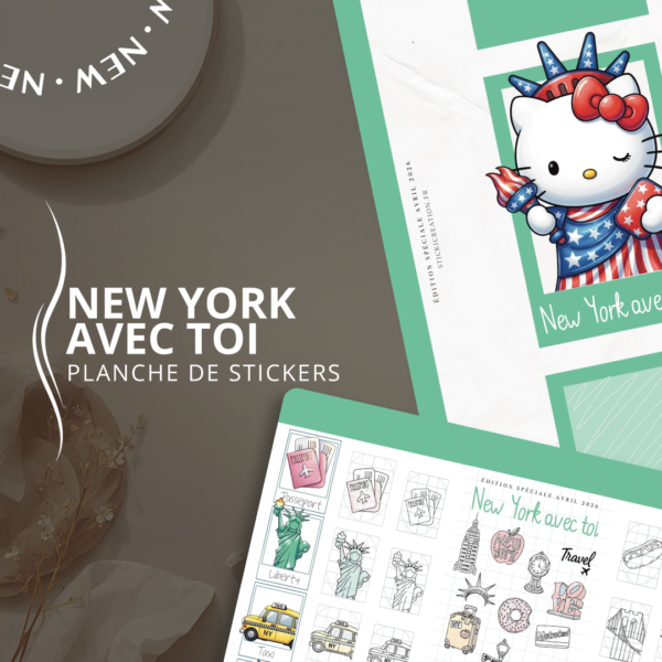 STICKER CARD -New York avec Toi - AVRIL 2026