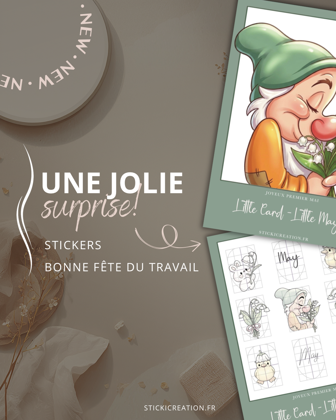 Une jolie surprise! « Gift of May »