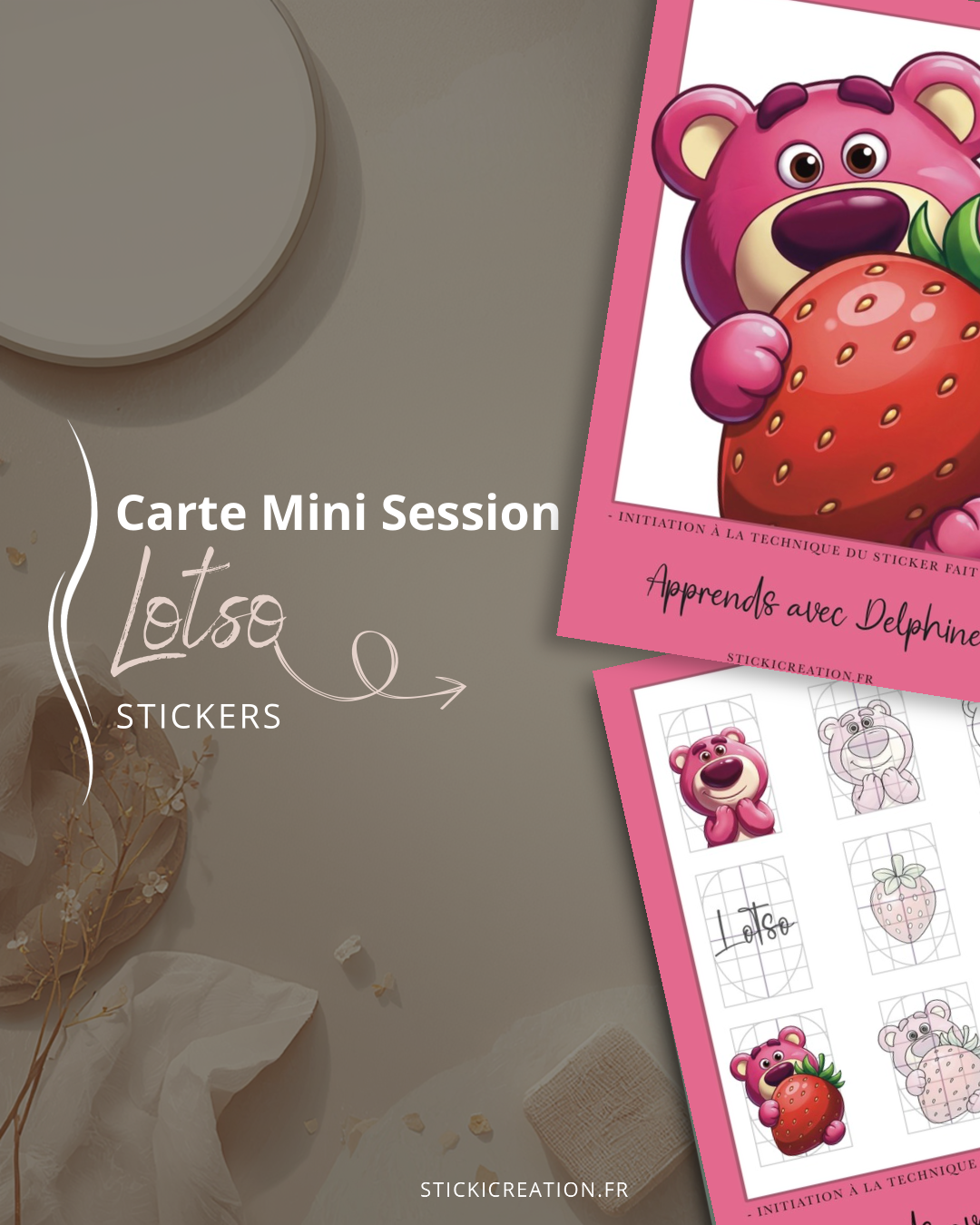 Carte mini session - Lotso