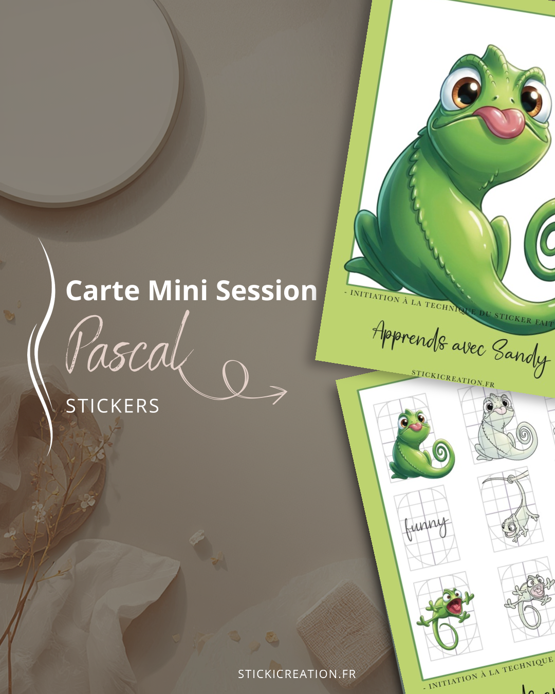 Carte mini session - Pascal
