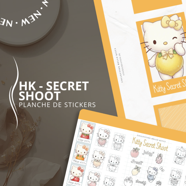 STICKER CARD -Kitty - Secret Shoot - MAI 2026