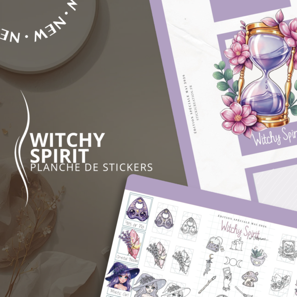 STICKER CARD -Witchy Spirit - MAI 2026