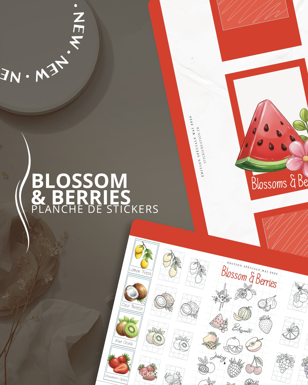 Blossoms &Berries - MAI 2026