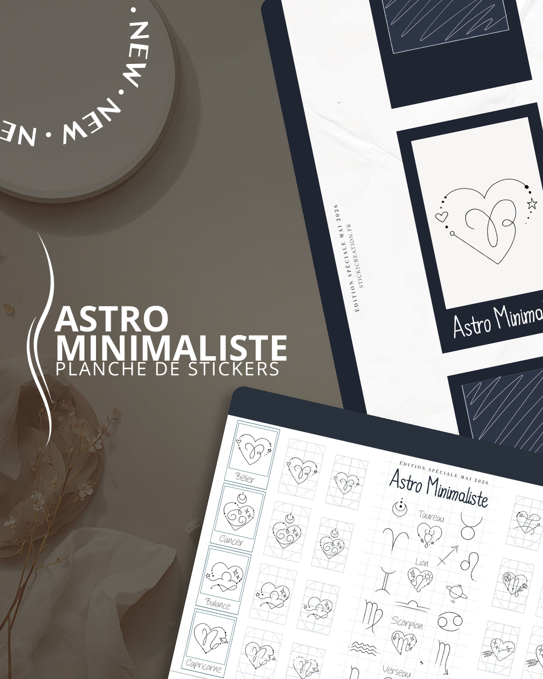 Astro Minimaliste - MAI 2026