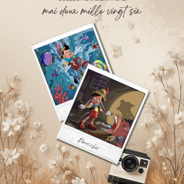 STICKER CARD -Pinocchio – La collection Signature Mai 2026