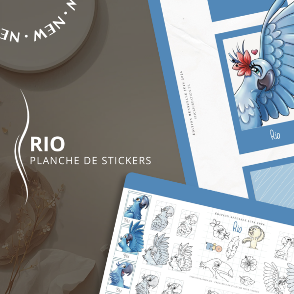 STICKER CARD -Rio - JUIN 2026