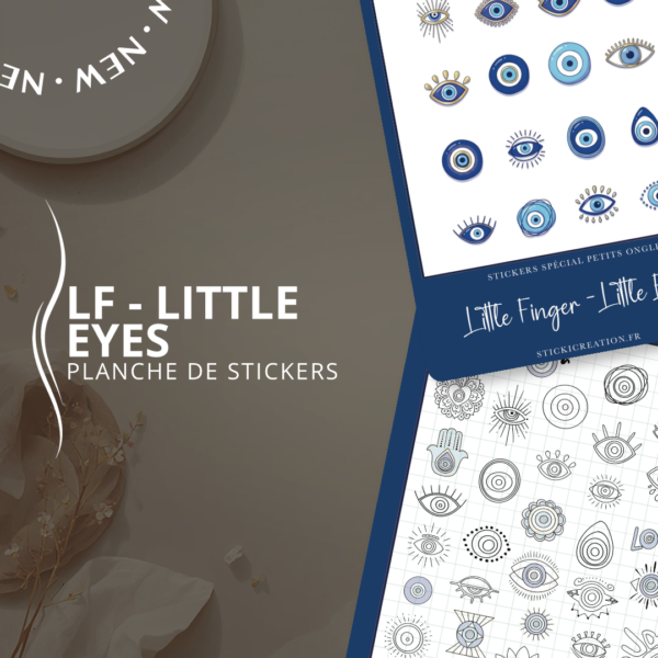 STICKER CARD -Little Finger - Little Eyes - JUIN 2026