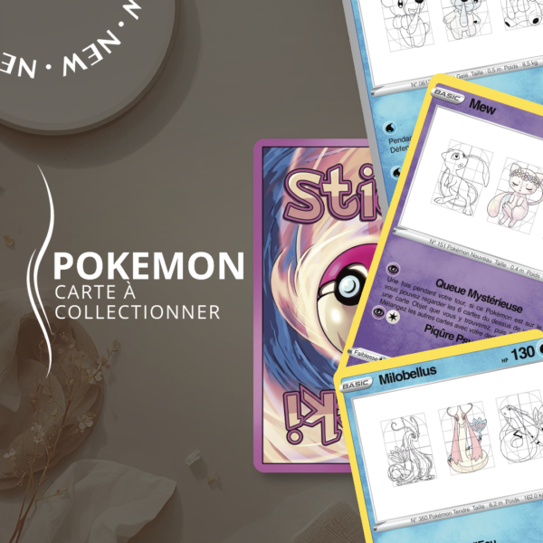 STICKER CARD -Pokémon SAGA5 - JUILLET 2026