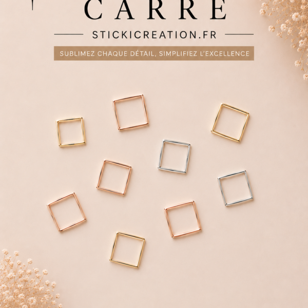 Ornement creux - Carré