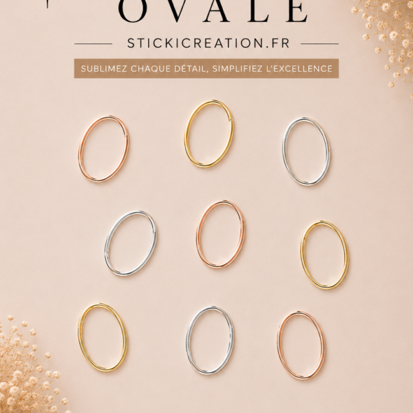 Ornement creux - Oval
