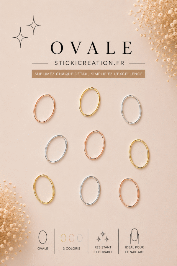 Ornement creux - Oval