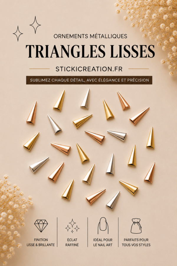 Ornement - Triangle lisse
