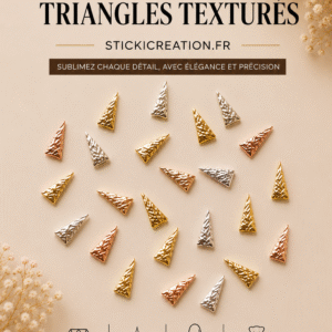 Ornement - Triangle texturés