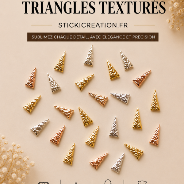 Ornement - Triangle texturés