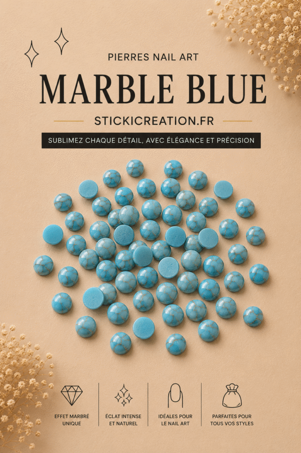MARBLE Blue - Pierre