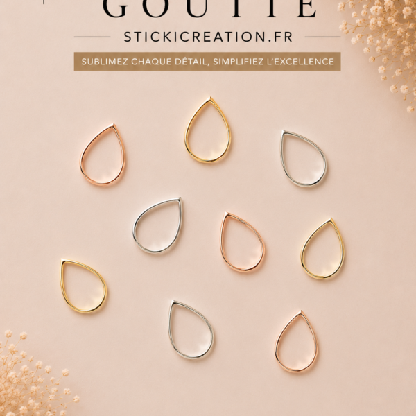 Ornement creux - Goutte