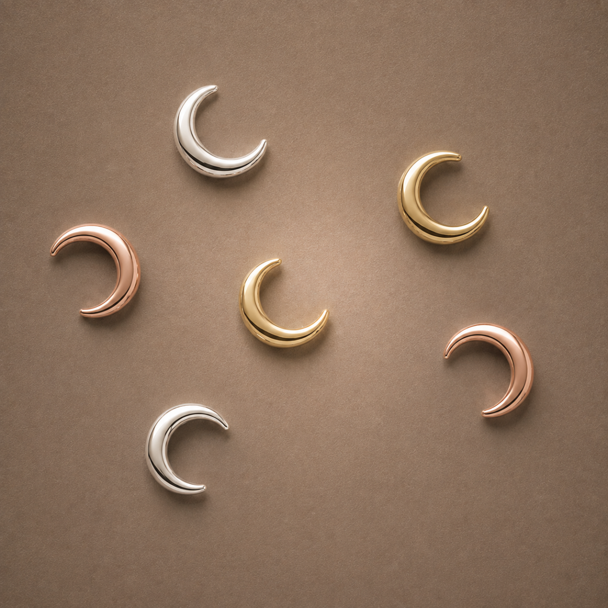 Ornement - Lune lisse
