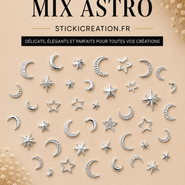 Ornement - Mix astro ARGENT