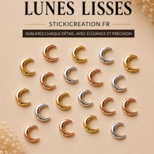 Ornement - Lune lisse