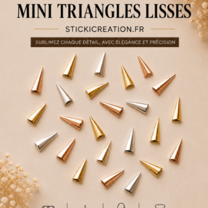 Ornement - Mini Triangle lisse