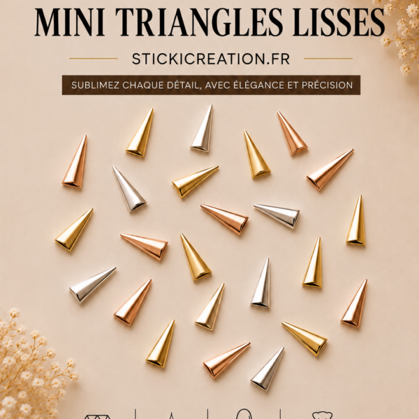 Ornement - Mini Triangle lisse