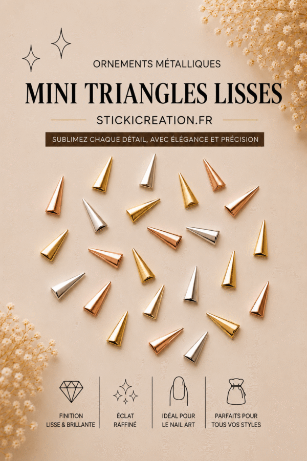 Ornement - Mini Triangle lisse
