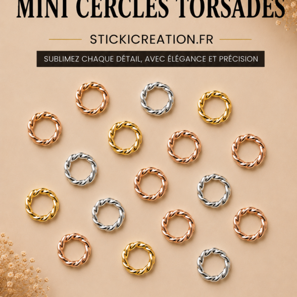 Ornement - Mini Cercle torsadé