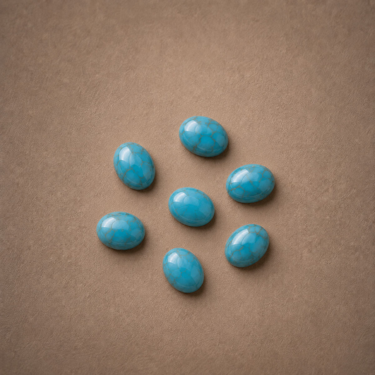 MARBLE Blue OVAL - Pierre